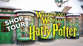 HARRY POTTER SHOP TOUR Honeydukes  WIZARDING WORLD UNIVERSAL ORLANDO [upl. by Ardek]