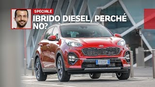 Ibrido diesel perché no Ecco come va la Kia Sportage 20 CRDI Mild Hybrid [upl. by Slohcin538]