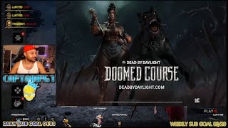 DEAD BY DAYLIGHT  DOOMED COURSE OFFICIAL TRAILER LIVE REACTION [upl. by Wooster]