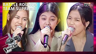 Angelica vs Brianne vs Pauleen  Marupok  Battle Rounds  Season 3  The Voice Teens Philippines [upl. by Muhan]