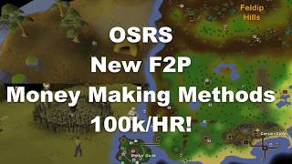 OSRS New F2P Money Making Methods [upl. by Retsek]