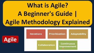 What is Agile A Beginners Guide  Agile Methodology Explained [upl. by Dhruv]