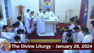 The Divine Liturgy  Fr Michael Ibrahim  January 28 2024 [upl. by Nivk]