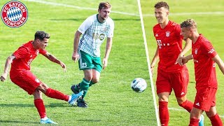 Goal Debuts for Coutinho Cuisance amp Perišić  Vilshofen Rot Weiß  FC Bayern 113  Highlights [upl. by Gusba592]