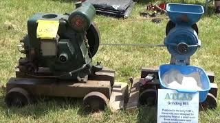 Stationary Engines at Cuckoo Spring Fayre Laughton 2023 [upl. by Ayerf]