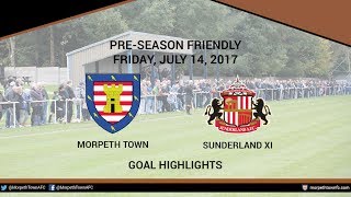 GOALS  Morpeth Town 12 Sunderland XI [upl. by Chloras171]