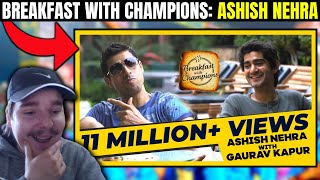 Breakfast With Champions ASHISH NEHRA  Reaction [upl. by Eipper]