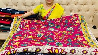 🙏 92467 80131🙏 LATEST COLLECTION ASHADAM OFFERS SARAVANAM DISCOUNT IN CHIRALA SAREES SAREES [upl. by Rammaj13]