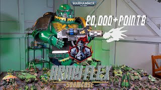 Army Showcase HUGE 20000 Plus Points of Warhammer 40k Salamanders  Army Flex Showcase [upl. by Charbonnier]