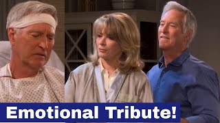 Days of Our Lives Deidre Hall Tearfully Reveals Drake Hogestyn Will Be Remembered [upl. by Pare273]