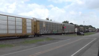 Arkansas Railfanning UP freight train rollling through Kensett [upl. by Kyne]