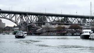 False Creek Boat Ride  Vancouver BC Canada [upl. by Hsizan498]