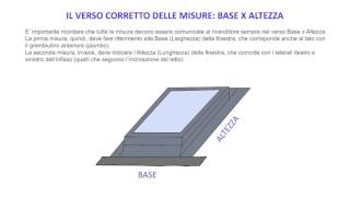 SOSTITUZIONE VECCHIA FINESTRA PER TETTO  LUCERNARIO come prendere correttamente le misure [upl. by Hallock]