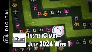 Top 20 Instiz iChart Chart  July 2024 Week 1 [upl. by Idonna]