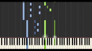 Yann Tiersen  Tempelhof Synthesia Tutorial [upl. by Itnaihc]