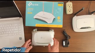 Como Configurar Router TpLink TL WR840N en Modo Access Point Paso a Paso [upl. by Eioj]