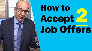 How to Accept Two Job Offers from the same company [upl. by Trebloc896]