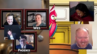 Real Lawyers React to Phoenix Wright Crossexamining a Parrot [upl. by Conney]