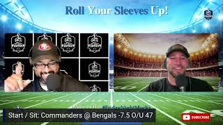 Week 3 MUST Start amp Sit Players Commanders  Bengals [upl. by Nani]