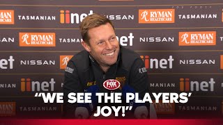 Sam Mitchell discusses the selflessness of the Hawks culture  Hawthorn Press Conference  Fox Footy [upl. by Otirecul633]