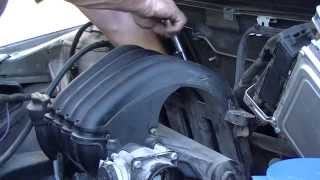 Mercedes B200 Throttle Injector amp Intake manifold removal [upl. by Adnwahs17]