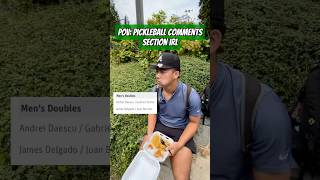 POV Pickleball comments section irl pickleball pickleballmemes [upl. by Duke377]