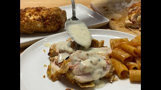 POULET CORDON BLEU DANS LAIRFRYER  CHICKEN CORDON BLEU IN THE AIRFRYER [upl. by Fruin]