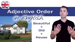 Adjective Order in English  English Grammar Lesson [upl. by Igenia]