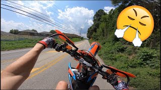 Stolen Supermoto Joy Ride Dream KTM 450 Supermoto 😍 [upl. by Leschen]