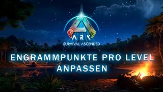 EngrammpunkteLevel in arksurvivalascended ändern  nitrado tutorial [upl. by Einon]