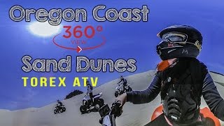 Epic 360 4K Video Oregon Coast Sand Dunes Torex ATV [upl. by Ilona]