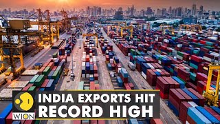 India Exports cross 300 bn in first 9 months of 202122 World Business Watch  World English News [upl. by Donelson]