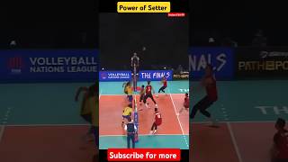 Power of Setter nepalvolleyball sportsequipment nepalivolleyball volleyball nba nepalisports [upl. by Waller789]