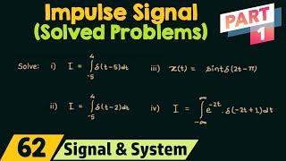 Impulse Signal Solved Problems  Part 1 [upl. by Aerised132]