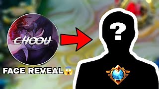 Choou Face Reveal 😱  not click bait  Top Global Chou player [upl. by Conlee]