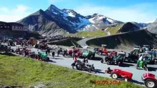 Mit dem Oldtimer Traktor in die Berge von Österreich auf 2407 Meter Höhe [upl. by Alliuqahs918]