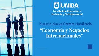 Carrera Economía y Negocios Internacionales [upl. by West231]