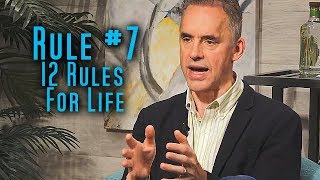 Rule 7 Pursue What is Meaningful  Jordan Peterson [upl. by Adrea]