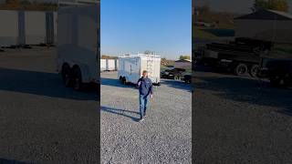 The Bravo Tradesman Trailer is perfect for all contractors construction enclosedtrailer [upl. by Mihe]