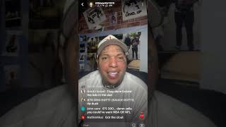 KING YELLA LIVE TALKS ABOUT LIL DURK BEING ARRESTED 😳😭 [upl. by Llenil]