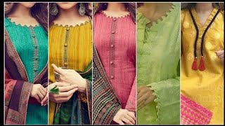 Latest 60 Types of Kurti Neck Designs And Trending Patterns 2023 [upl. by Lladnor7]