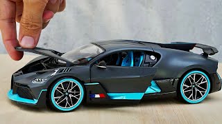 Unboxing of BUGATTI DIVO 118 Scale Diecast Model Car [upl. by Zacarias]