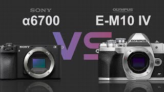 Sony alpha a6700 vs Olympus OMD EM10 Mark IV [upl. by Einahpetse358]