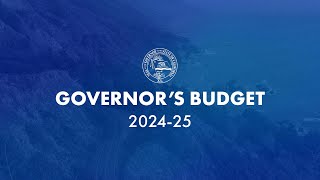 Governor Gavin Newsom Presents the 202425 State Budget Proposal [upl. by Trina]