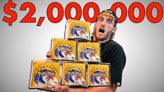 I Spent 2000000 On Pokémon Cards [upl. by Ebeneser]