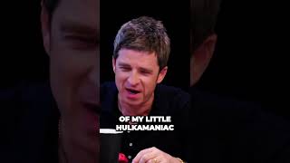 Noel Gallagher On Wrestling And Meeting Hulk Hogan  shorts [upl. by Ynaffets]