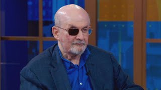 Salman Rushdie speaks of stabbing that almost claimed his life [upl. by Kcirreg]