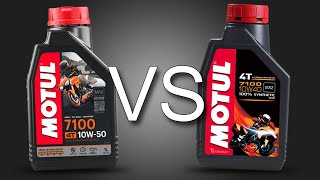 Motul 4T 10W50 vs Motul 4T 10W40 róźnice [upl. by Feliks]