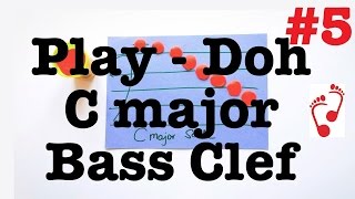 Bass Clef Notes for Kids with Play Doh  Fun Music Theory Video [upl. by Attekal]