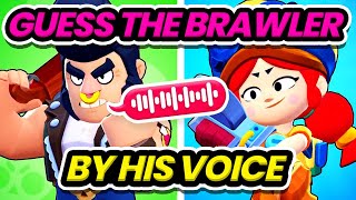 Guess Brawler by Voice 🎤and Unlock Sound  Brawl Stars Quiz [upl. by Janaye]